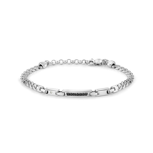Bliss Fashion | Bracciale in argento black spinelli