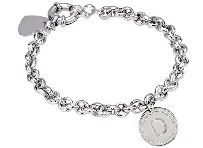 Bliss Fashion | Bracciale in Ottone Silver e Glitter