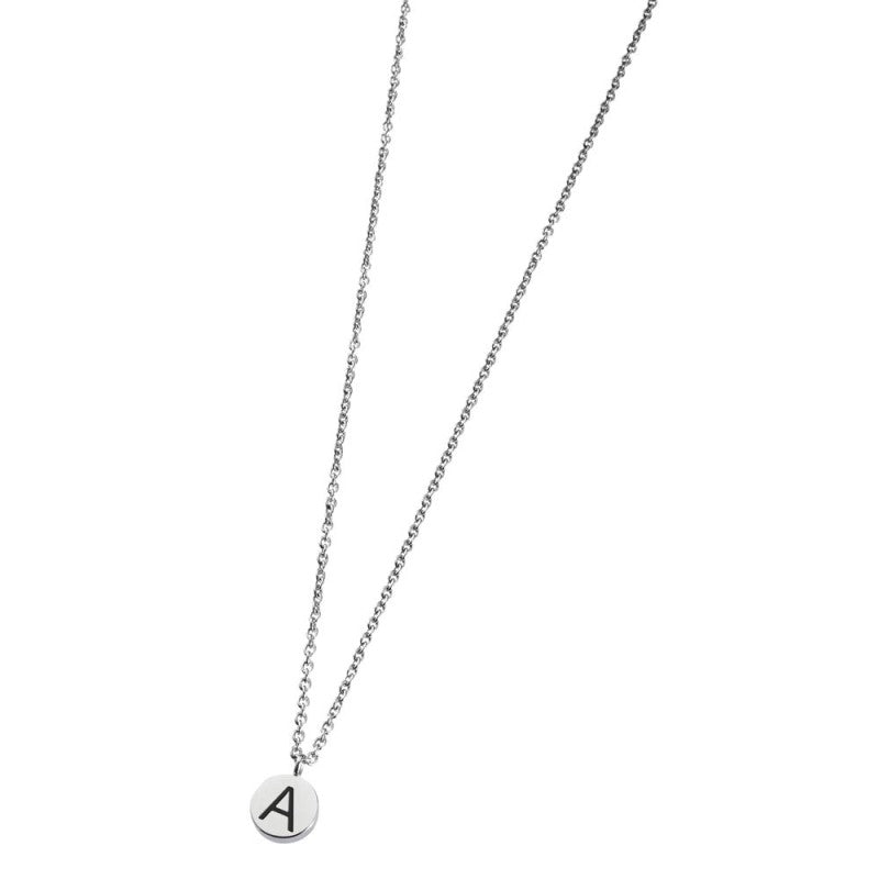 Marlù | Collana con lettera smaltata