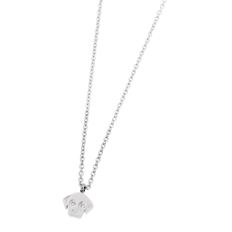 Marlù | Collana Cane Con Cristalli