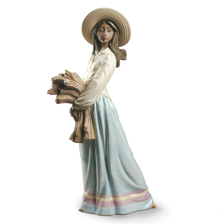 Nao Porcelain | Scultura "La Mietitrice"