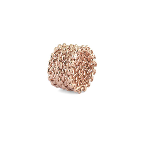 UNOAERRE | Anello in Bronzo Dorato Rosa