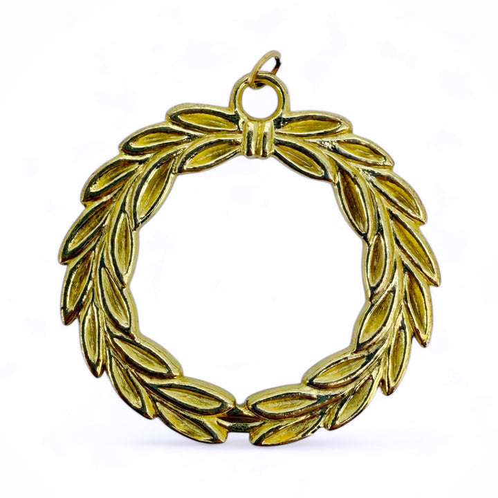 Ellegi Bijoux | Ciondolo in acciaio a forma di corona di alloro