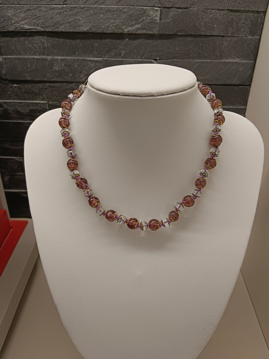Murano | Collana a sfere con pietre