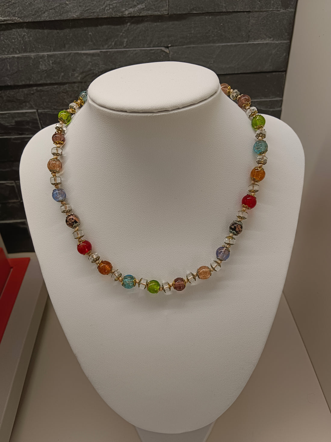 Murano | Collana a sfere con pietre