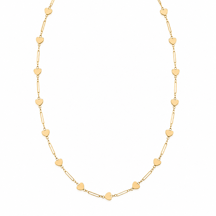Linea Gold | Collana con cuori