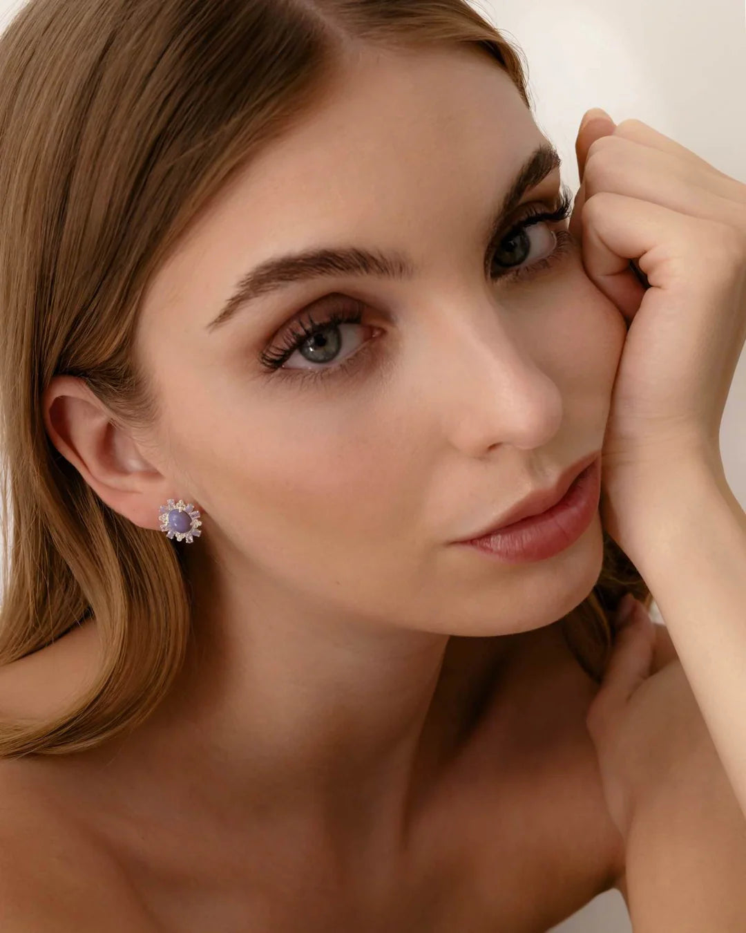 Amabile Jewels | Orecchino Lilac
