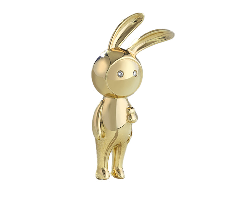 I Goldies di Gianni Carità | Ciondolo Heart Bunny