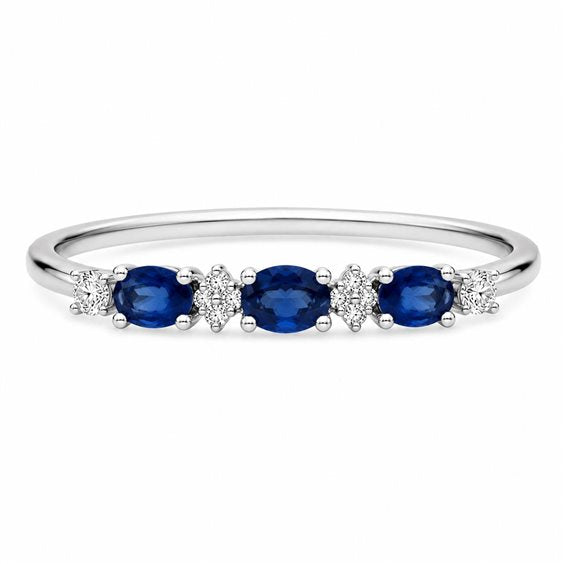 Luce di DonnaOro | Anello con Zaffiri