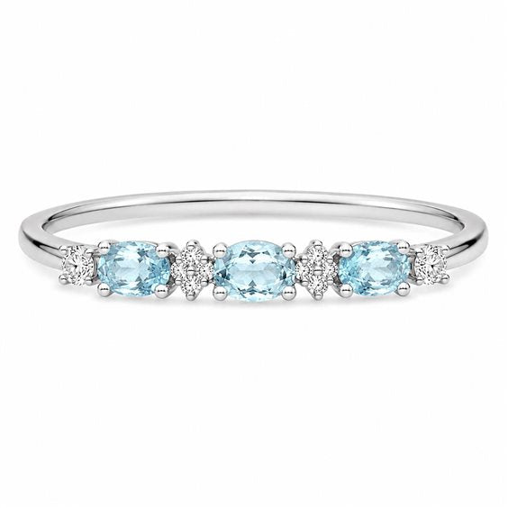 DonnaOro Luce | Anello Acquamarina