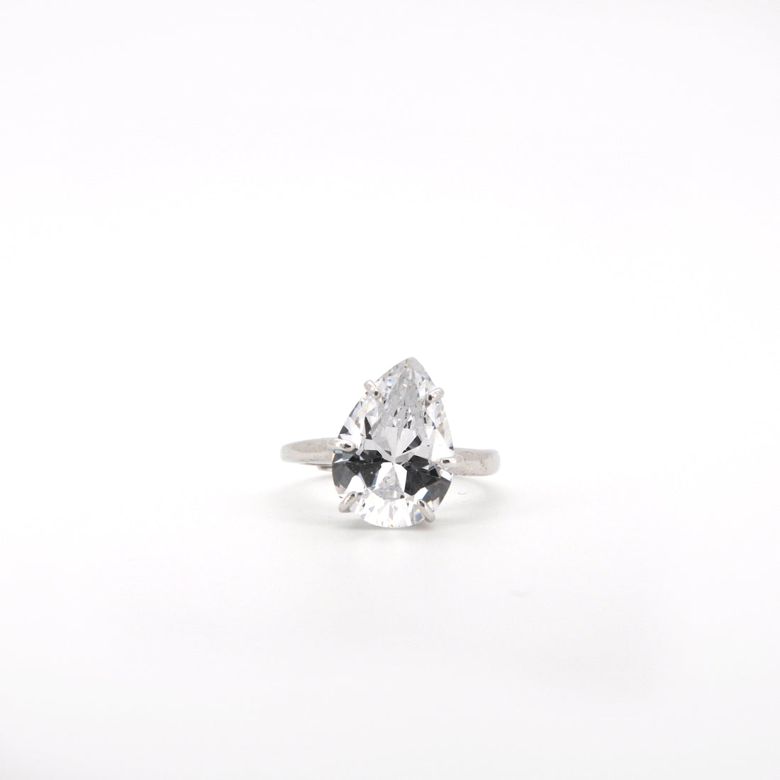 Ellegi Argento | Anello con pietra a goccia