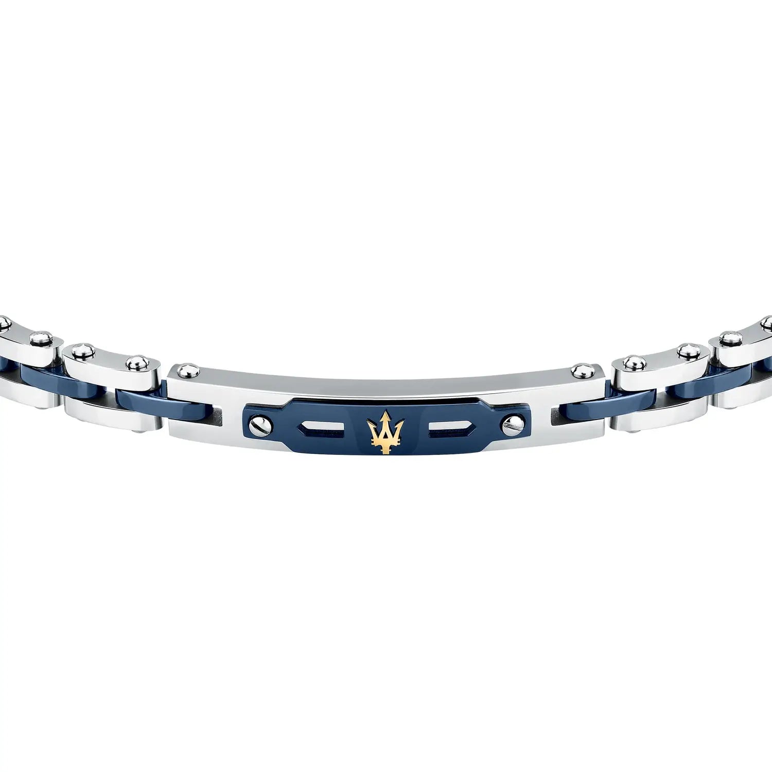 Maserati | Bracciale da uomo acciao e ceramica