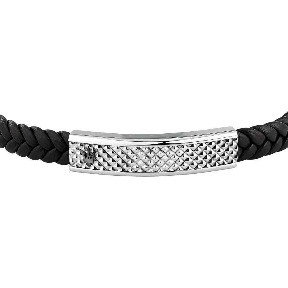 Maserati | Bracciale da uomo recycled leather