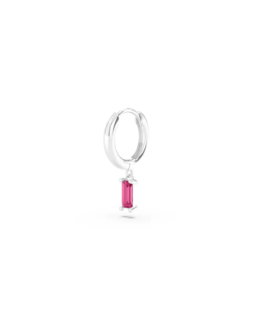 Amabile Jewels | Orecchino Hoop Baguette