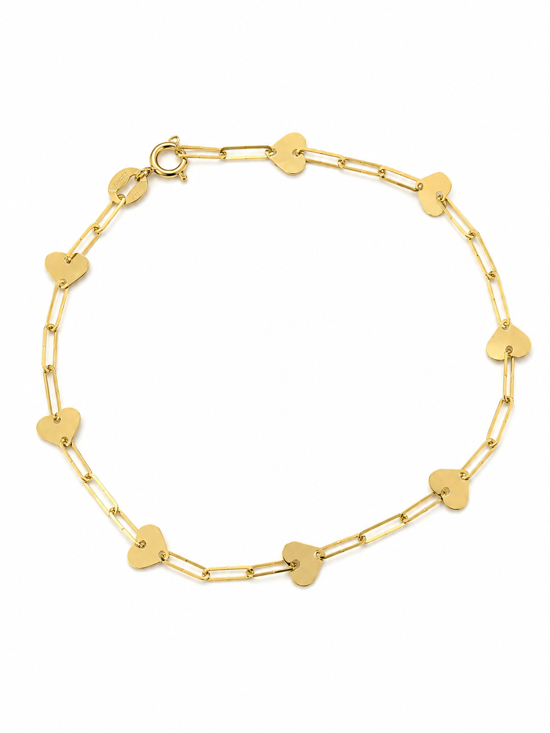 Linea Gold | Bracciale con cuori