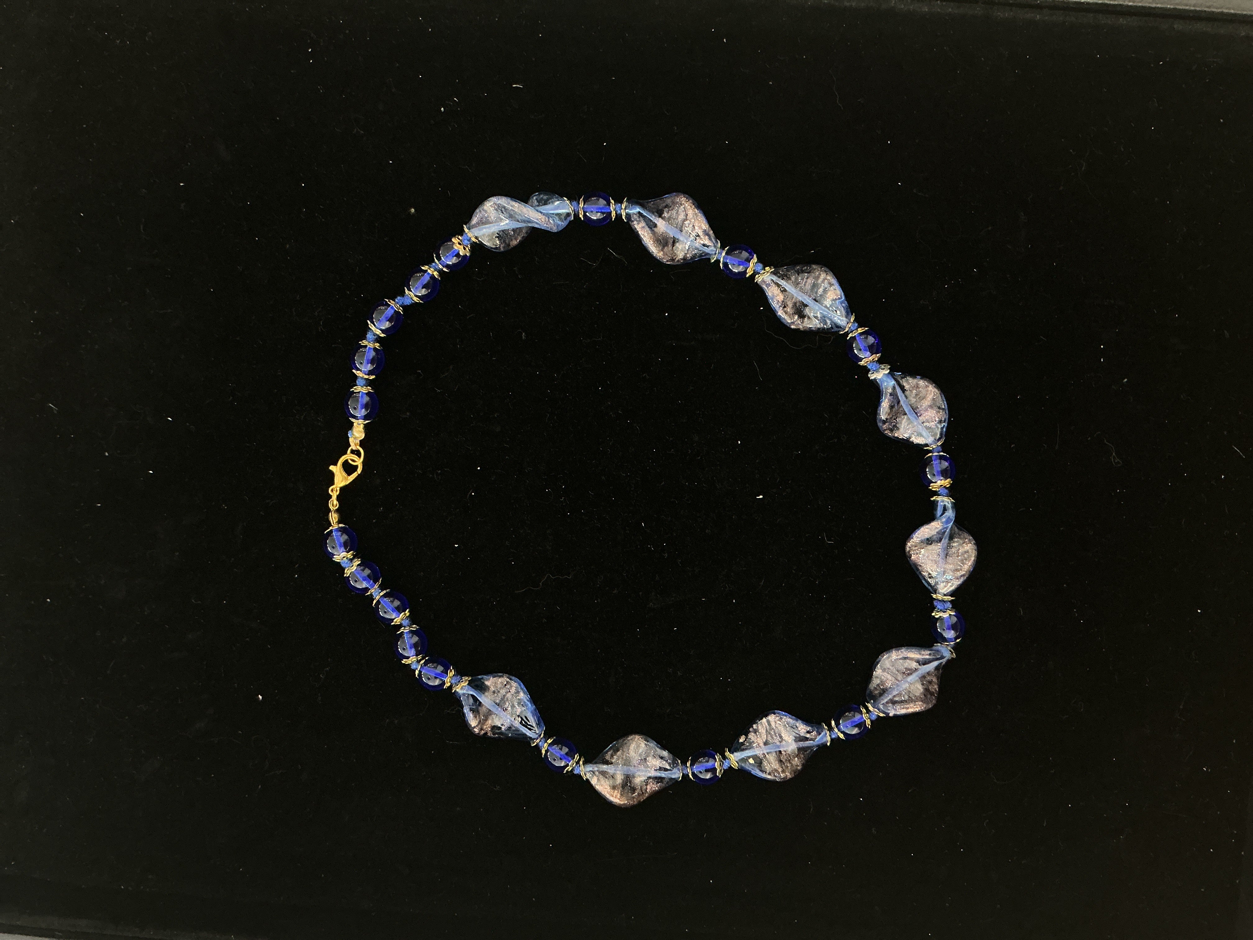 Murano | Collana foglie e perline