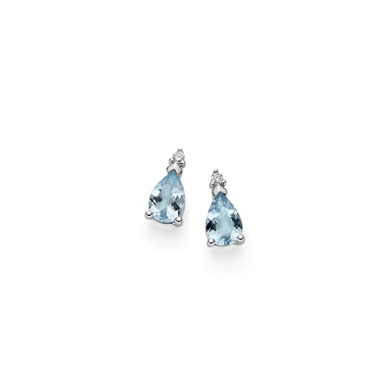 DonnaOro Luce | Orecchini con acquamarina
