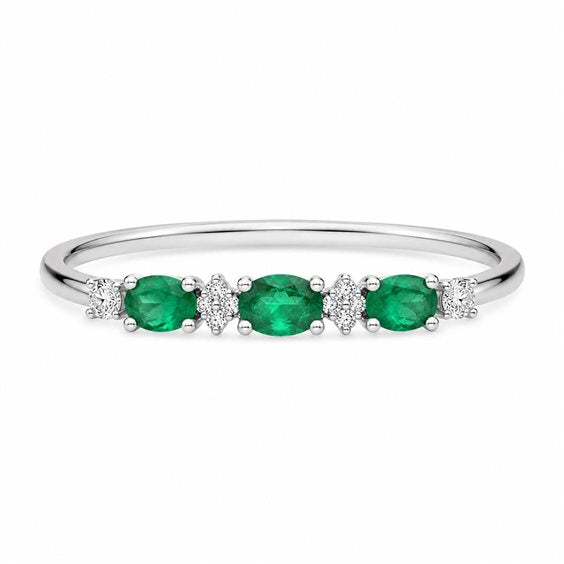 Luce di DonnaOro | Anello con smeraldi