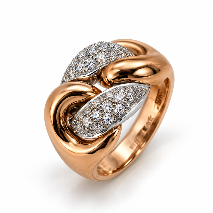 Leo Pizzo | Anello in oro rosa