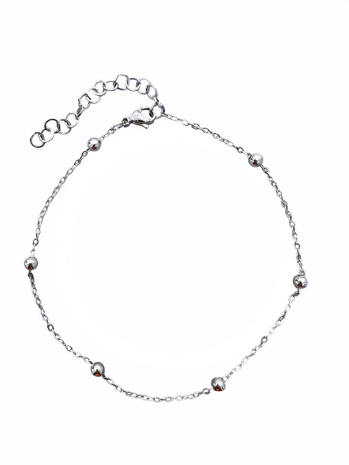 Ellegi Bijoux | Cavigliera con sfere in acciaio