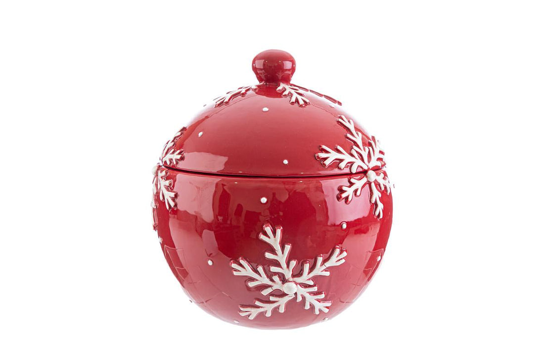 Le Stelle | Scatola ceramica fiocco di neve