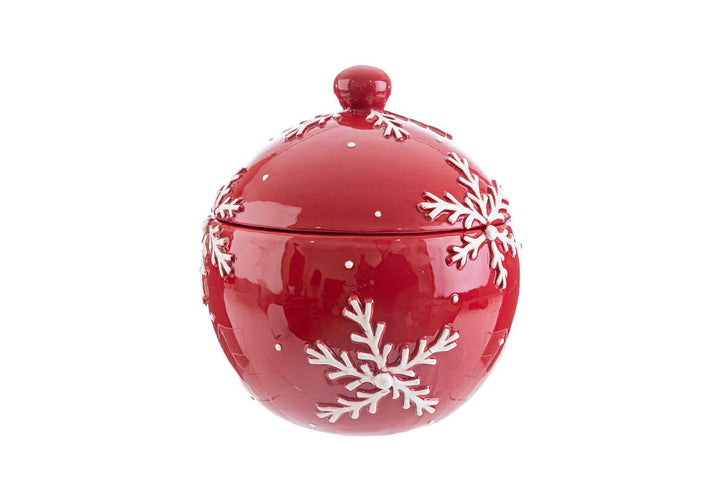 Le Stelle | Scatola ceramica fiocco di neve