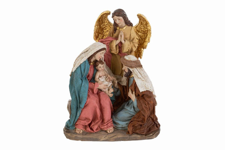 Le Stelle | Natività resina con angelo