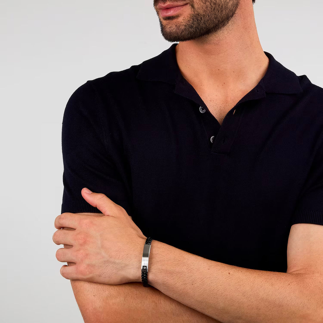 Maserati | Bracciale da uomo recycled leather