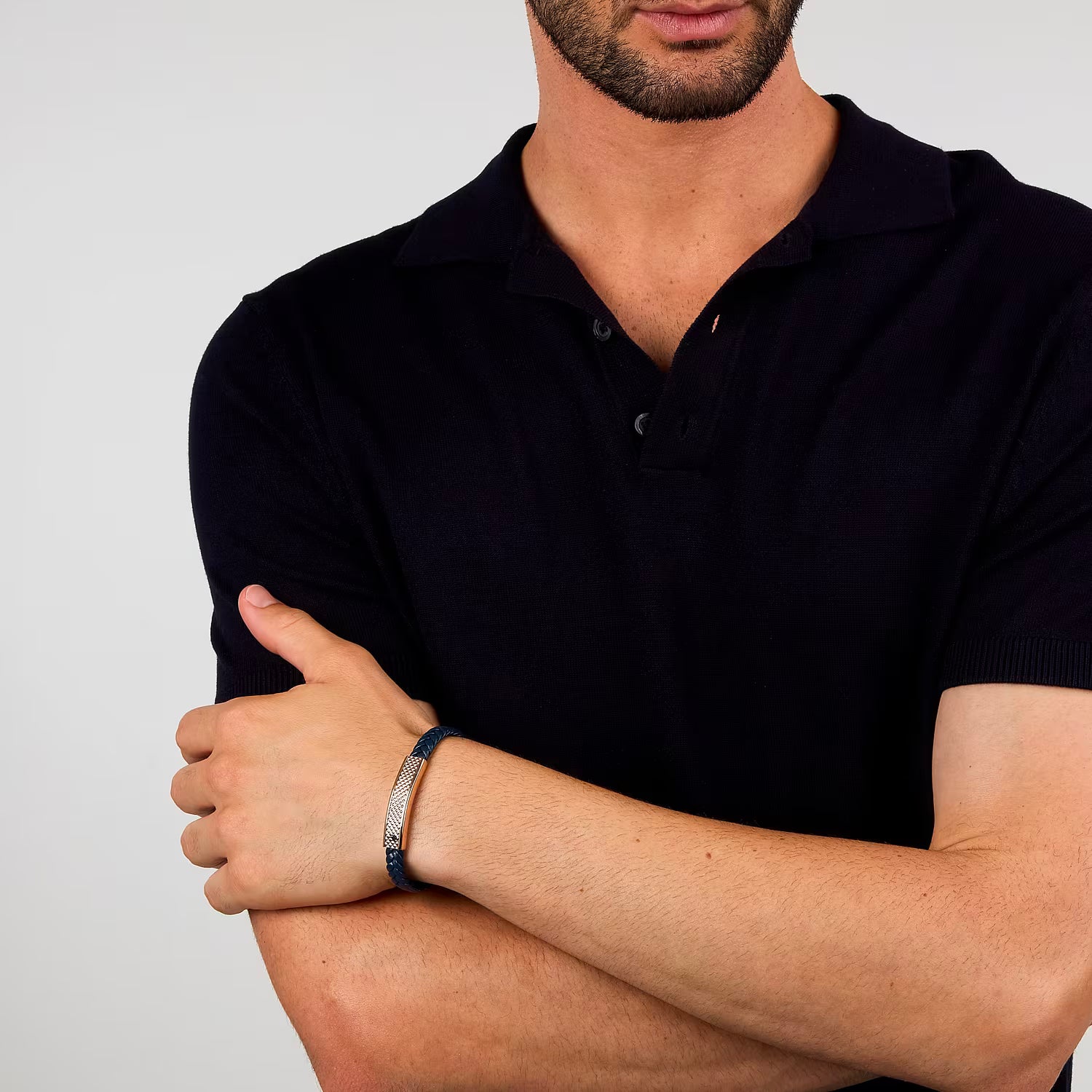 Maserati | Bracciale da uomo recycled leather