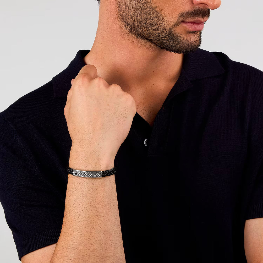 Maserati | Bracciale da uomo recycled leather