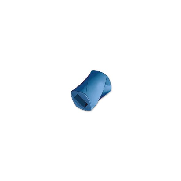Elements | Elemento twist in ceramica blu