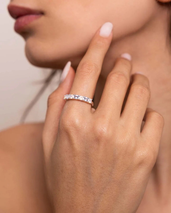 Amabile Jewels | Anello Veretta Floral