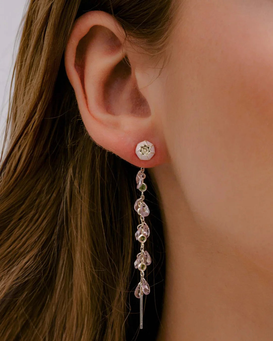 Amabile Jewels | Orecchino Charmi Peonia
