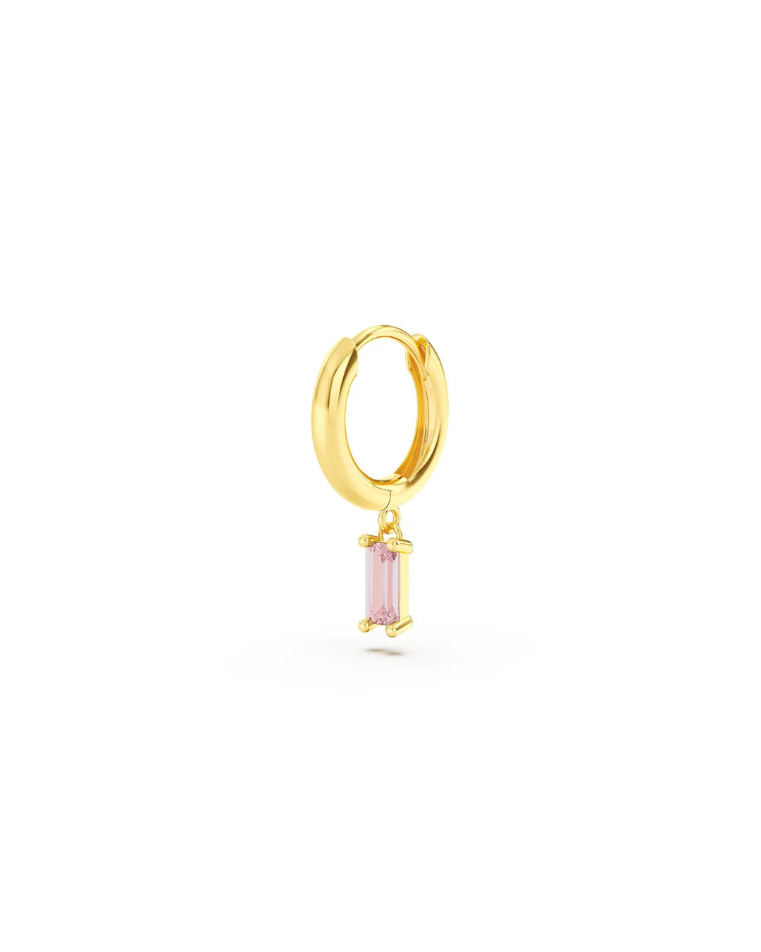 Amabile Jewels | Orecchino Hoop Baguette