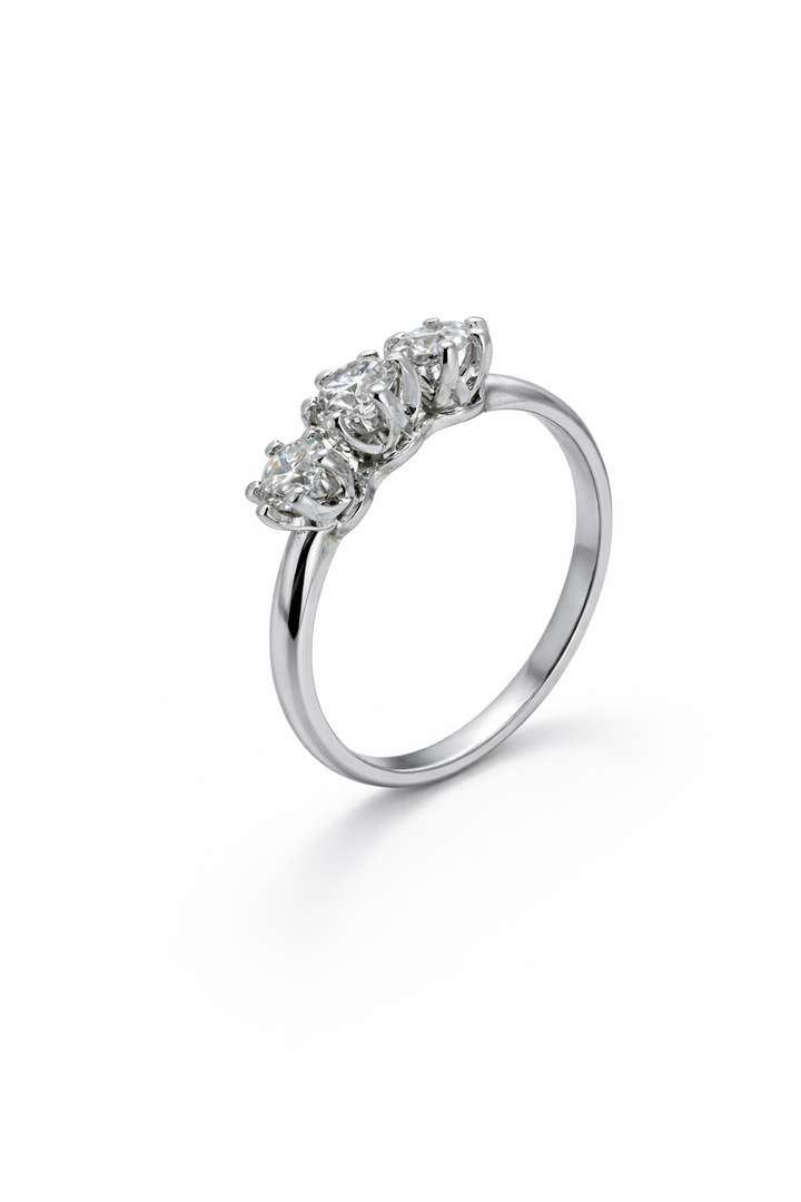 Ellegi Gioielli | Anello trilogy Flora