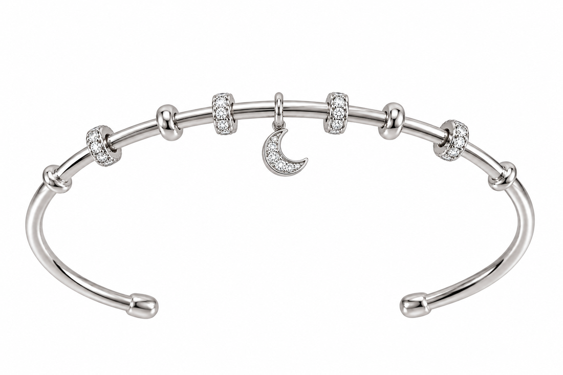 Ellegi Argento | Bracciale rigido in argento 925