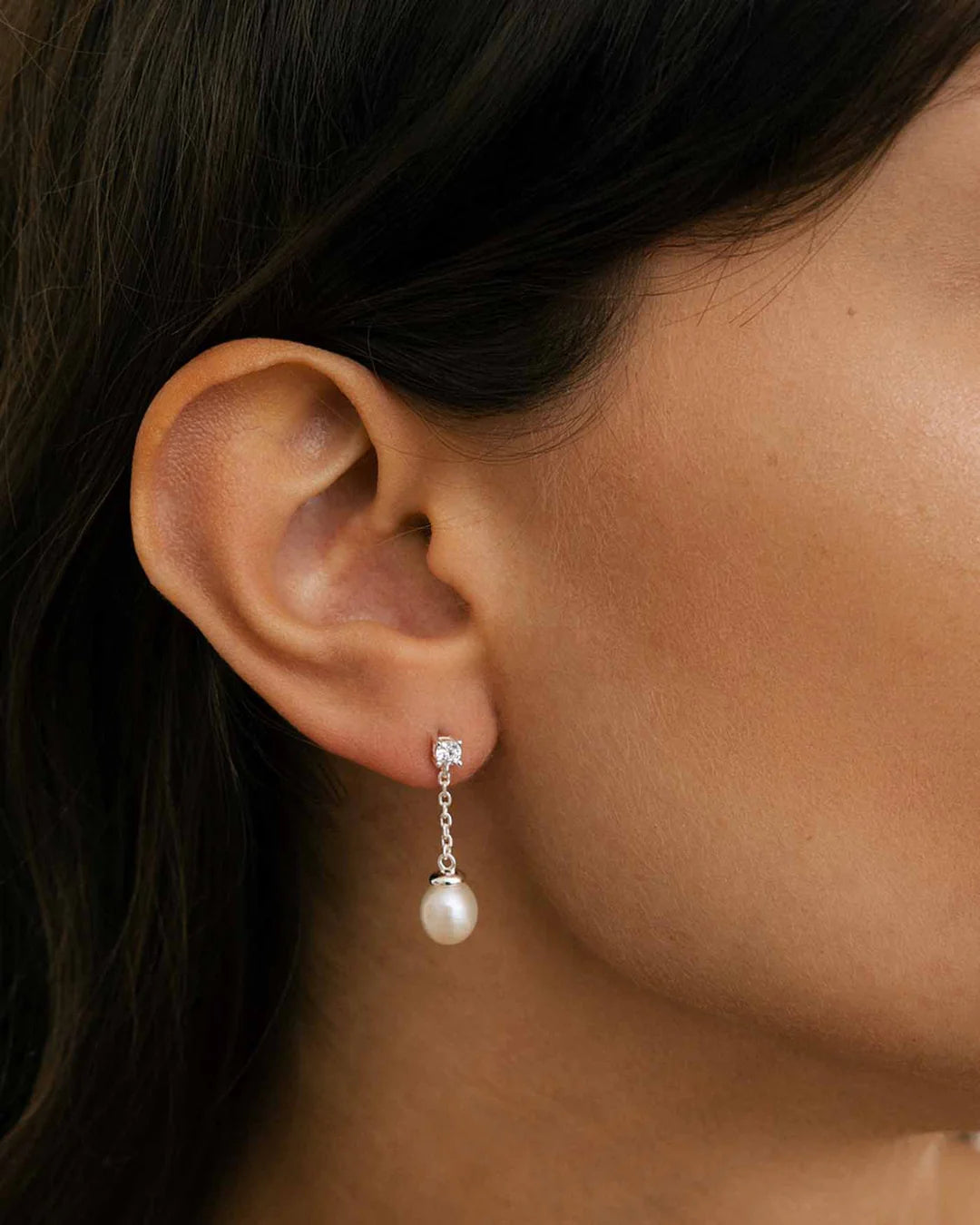 Amabile Jewels | Orecchino Luce Perla