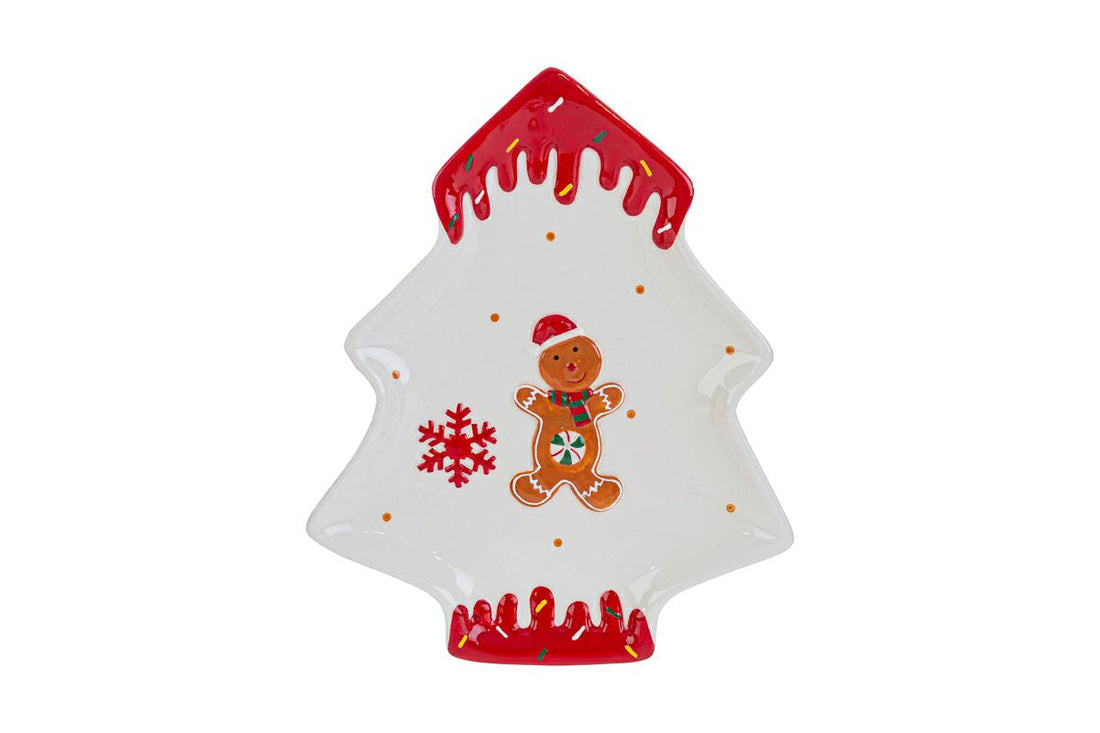 Le Stelle | Vassoio biscotto zenzero ceramica