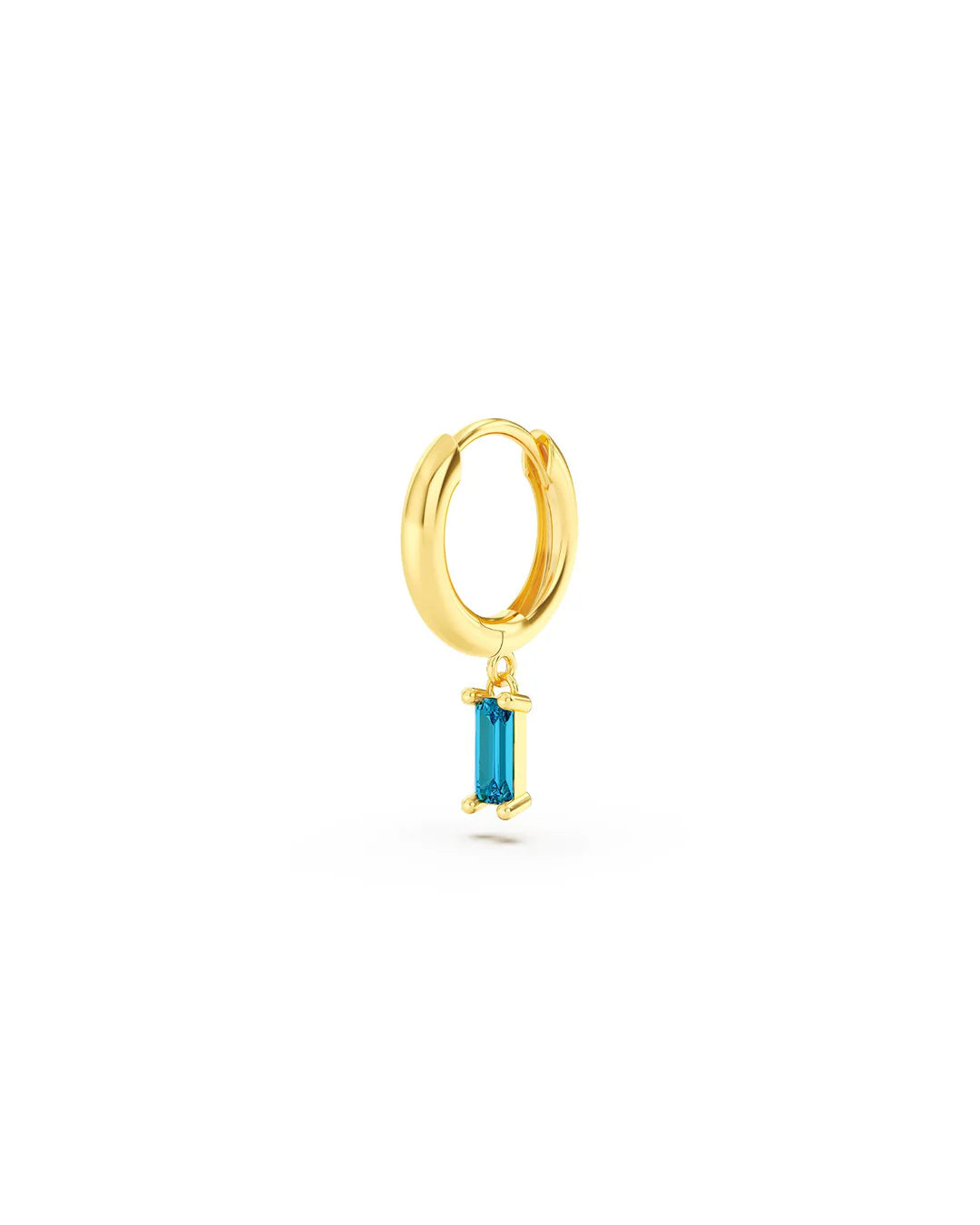 Amabile Jewels | Orecchino Hoop Baguette