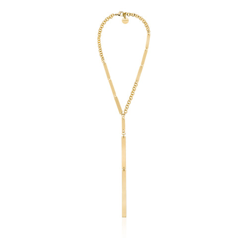 UNOAERRE |Collana catena piatta a Y Lux