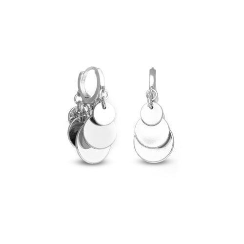 UNOAERRE | Orecchini con medagliette Dinamica