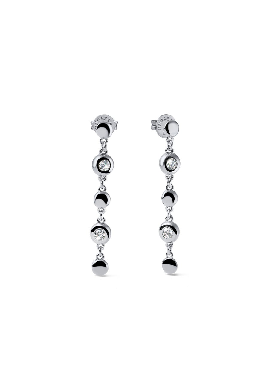 UNOAERRE | Orecchini lunghi in argento Sparkle