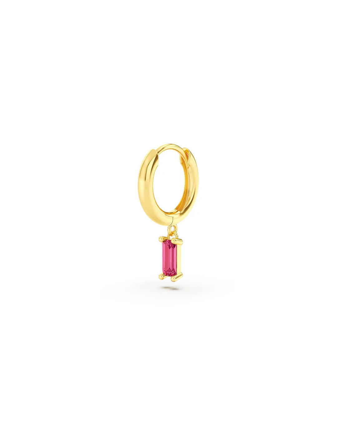 Amabile Jewels | Orecchino Hoop Baguette