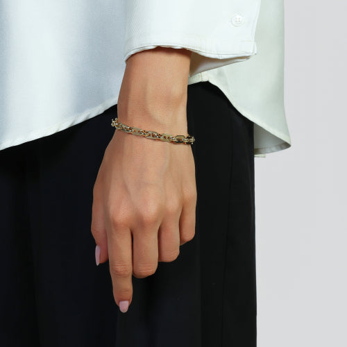 UNOAERRE | Bracciale catena dorato