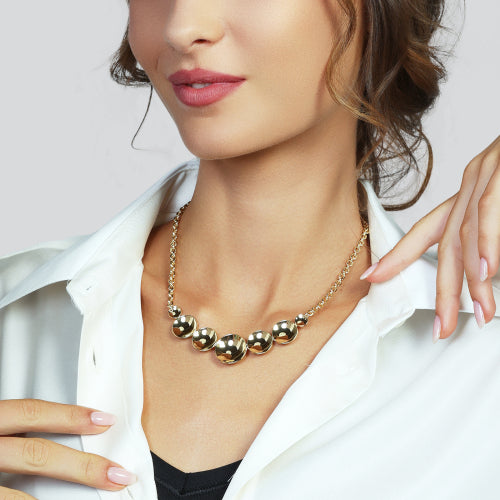 UNOAERRE | Collana dorata lux