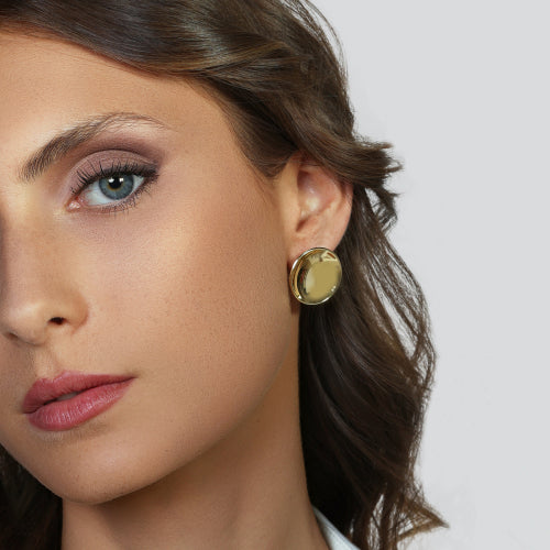 UNOAERRE | Maxi orecchini Lux dorati