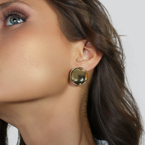 UNOAERRE | Maxi orecchini Lux dorati