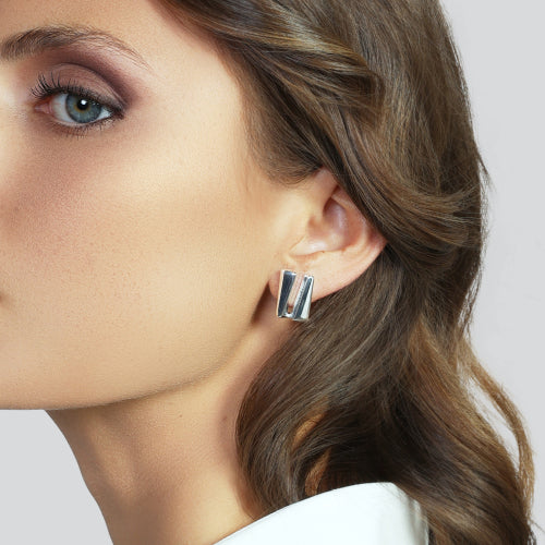 UNOAERRE | Orecchini mini argentati