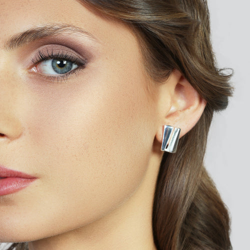 UNOAERRE | Orecchini mini argentati