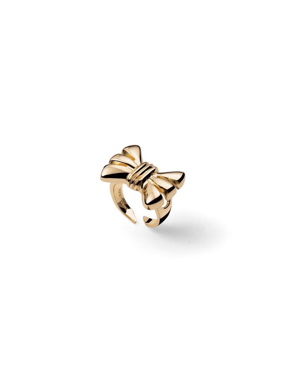 UNOAERRE | Anello fiocco dorato